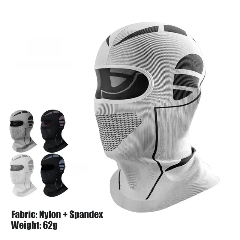 Winter Thermal Scarf Anti-Cold Motorcycle Helmet Cover Face Mask with Fleece Ski Face Protection Riding Liner Caps