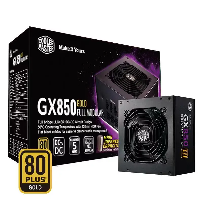Cabo de Alimentação Plana Para CoolerMaster 4Pin