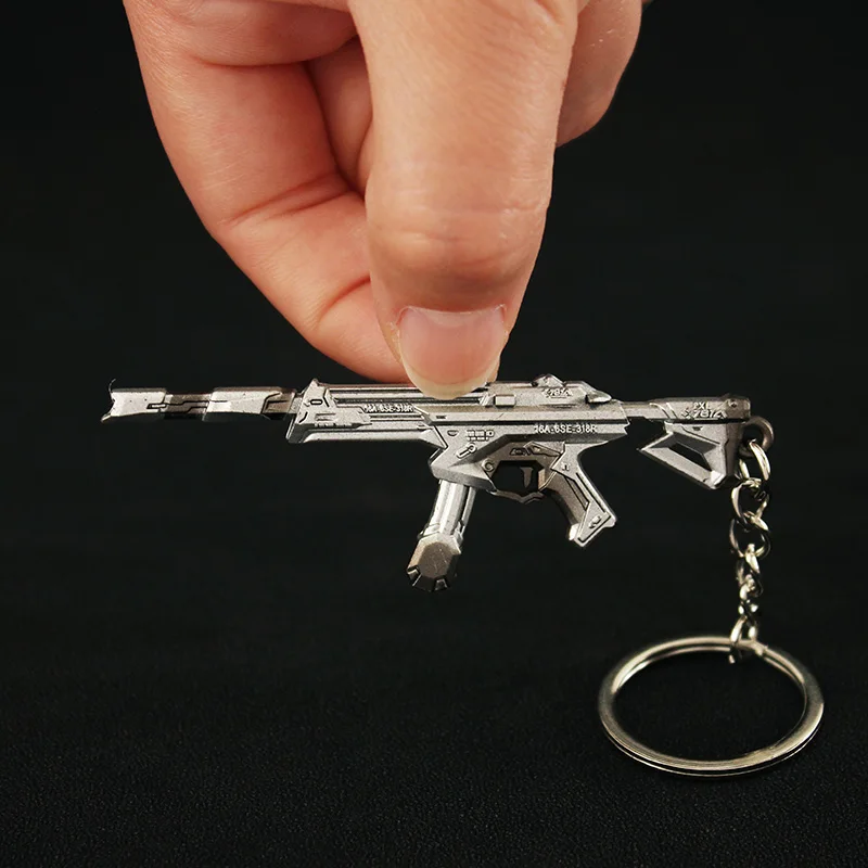 Valorant Weapon Keychain Phantom Protocol 781-A Model Tactical Game Peripheral Metal Samurai Sword Pendant Gift Toys for Boy