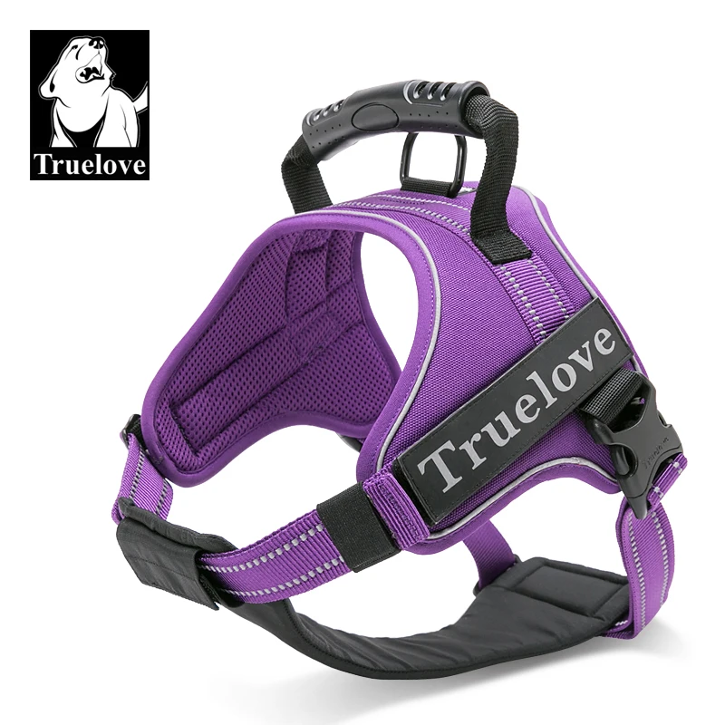 

Truelove Dog Harness No-Pull 3M Reflective Explosion-proof Outdoor Adventure Heavy Duty Handle Training Vest Removable TLH5753