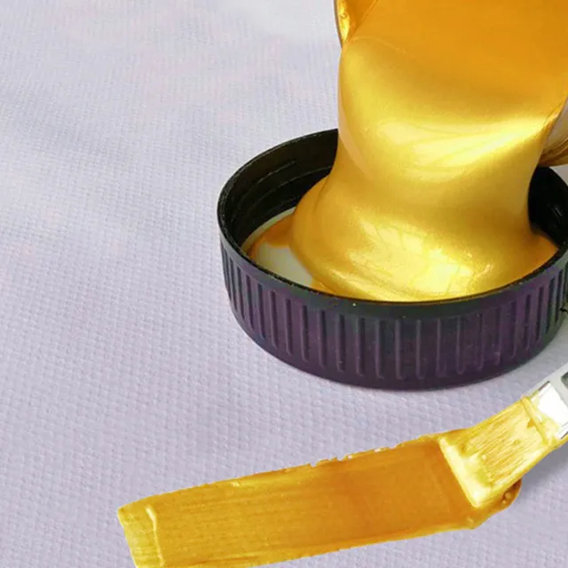 Vernice acrilica metallizzata da 60 ml, impermeabile non sbiadita per colorare statuari, vestiti a mano fai da te, pigmenti di graffiti dipinti 5