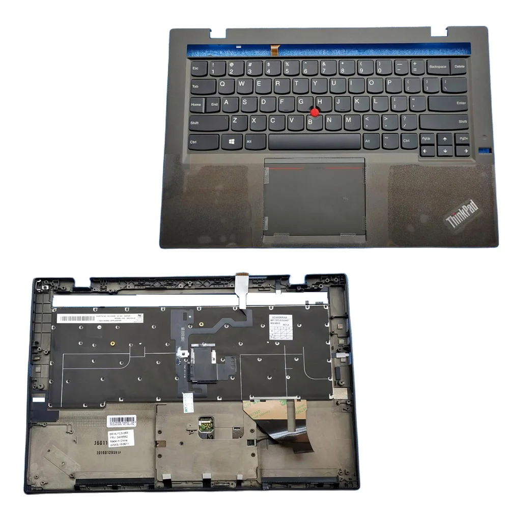 

Original For Lenovo Thinkpad X1 Carbon 2nd 20A7 20A8 2014 NX1C Palmrest Cover With Backlight Keyboard 04X6524 04X6562 04X5570
