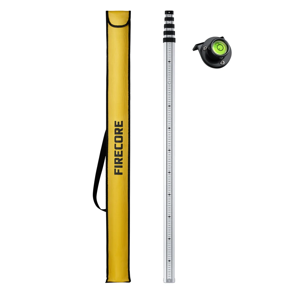 FIRECORE 32X Automatic Optical Level +Tower Ruler +Tripod Accurate Levelling Height/Distance/Angle Measuring Tool(FC-32N)