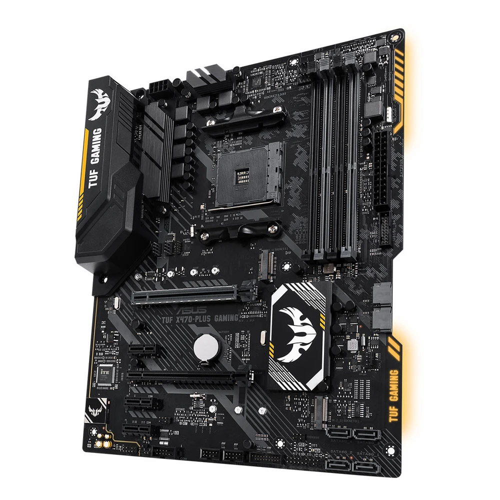 PCパーツ ASUS - ASUS TUF X470-PLUS GAMING Amazon.com: ASUS TUF X470-Plus Gaming AMD Ryzen 2 AM4 DDR4