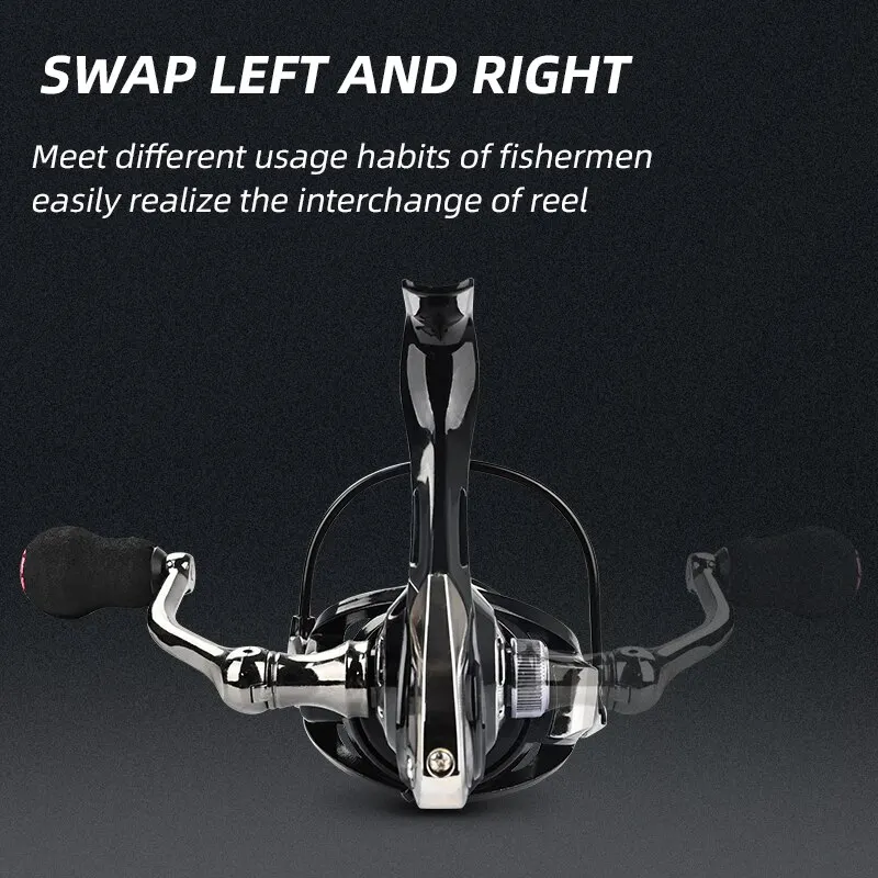New MEREDITH Fishing Reel Spinning Reel 2000-4000 Metal Spare Spool Saltwater Reel Fishing Accessories Carp Reel Fishing Tools 5