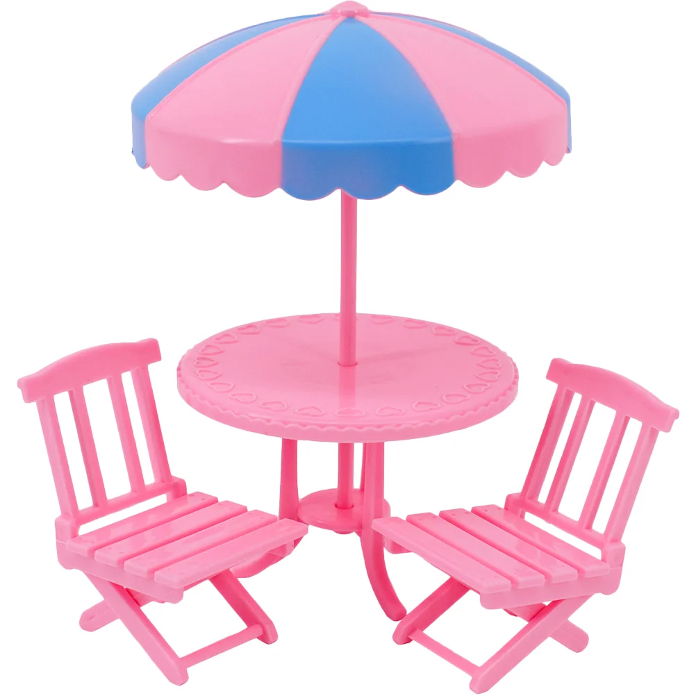 

Mini Beach Chair Child Children’s Toys Fish Tank Decorations Plastic Miniature Table
