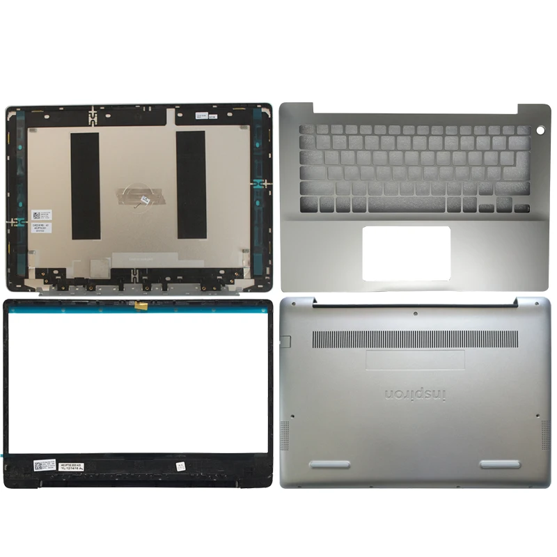 

NEW for DELL inspiron 14 5000 5480 5485 5488 laptop LCD Back Cover/Front Bezel 0NJY9H/palmrest upper 07DMJX/BOTTOM CASE 0R4XHN