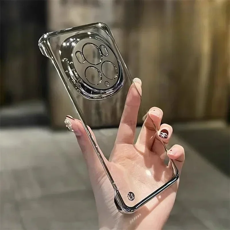 Ultra-Thin Shockproof Frameless Transparent Phone Case