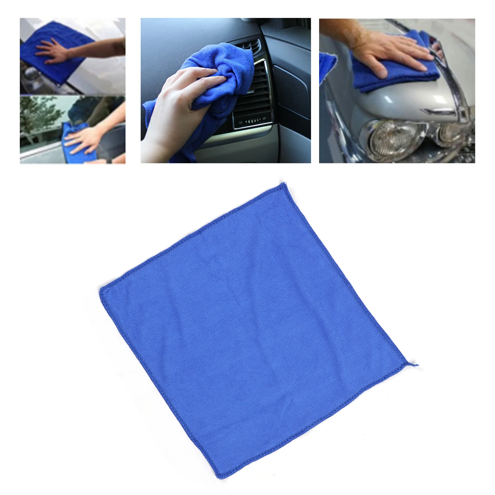 Полотенце из микрофибры для мытья автомобиля, 30 х26 см