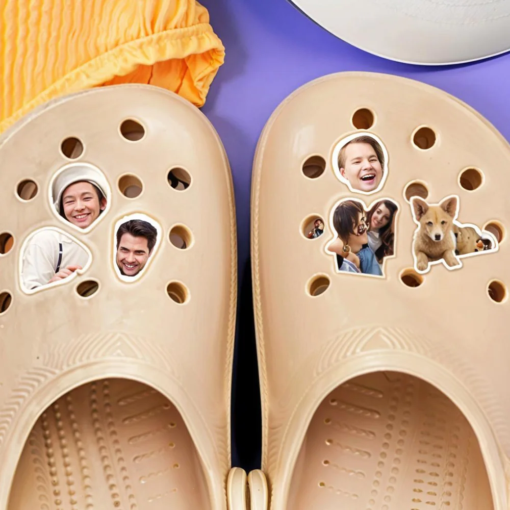 1 piece of custom Crocs decoration - personalized custom picture design, suitable for daily use and as a lovely gift 5