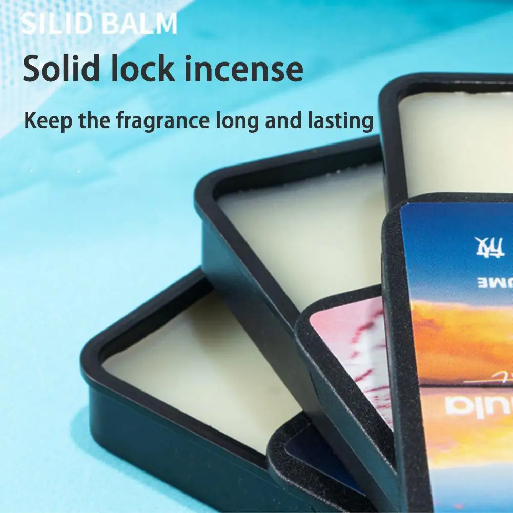 Portable Solid Perfume Set Fragrance Women Men Balm Fresh Natural Longlasting Deodorant Body Antiperspirant Reverse Paris 4Pcs