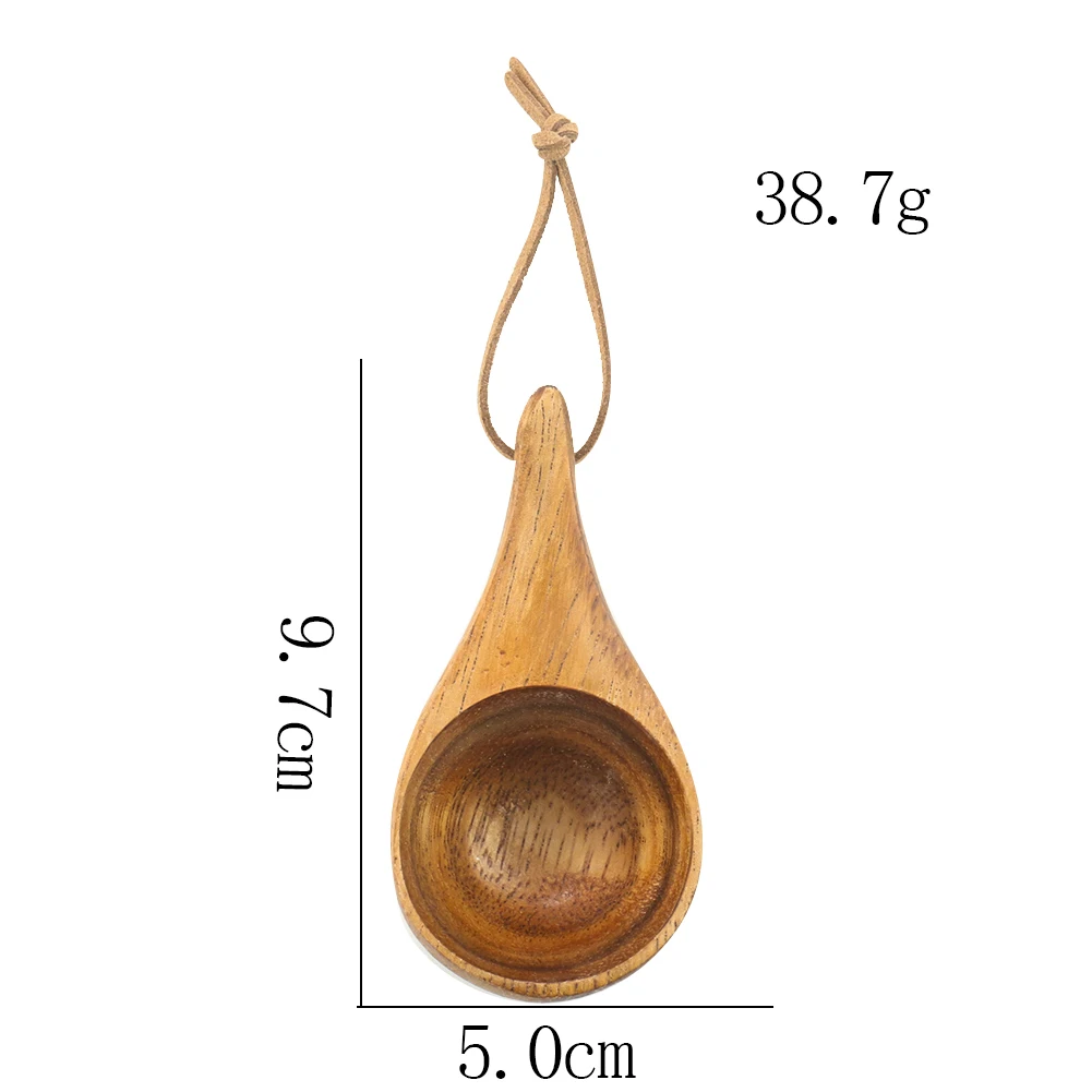 Finnish Mini Mountaineering Cup Wooden Mug Water Coffee Milk Cup Household Kitchen Supplies Children Drinking Tools Anti-fall coffee cup folding cup coffee mug