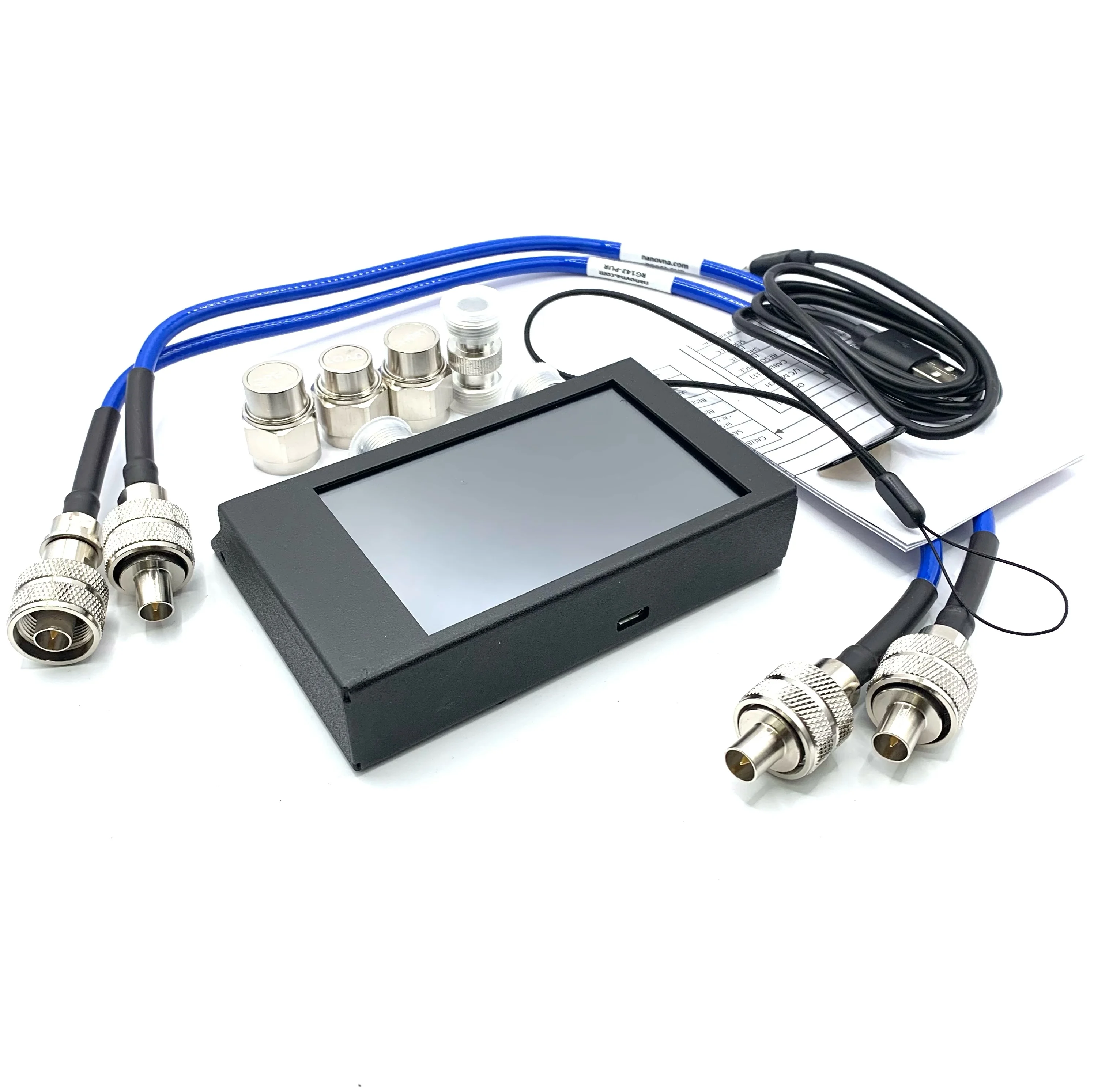 

SAA-2N NanoVNA V2 3GHz 4 inch Display Vector Network Analyzer HF VHF UHF Antenna Analyzer