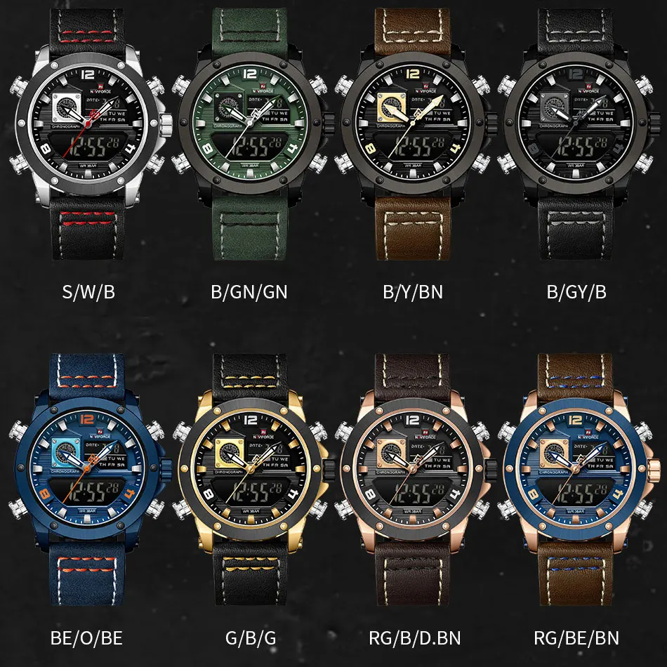 NAVIFORCE Orologi casual sportivi da donna Cinturino in
