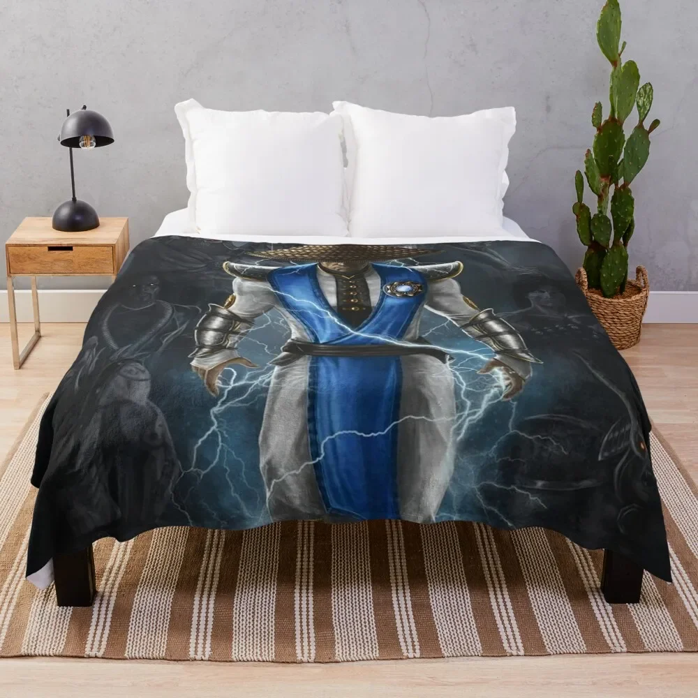 

Одеяло Raiden Mortal Kombat, мягкие свободные одеяла
