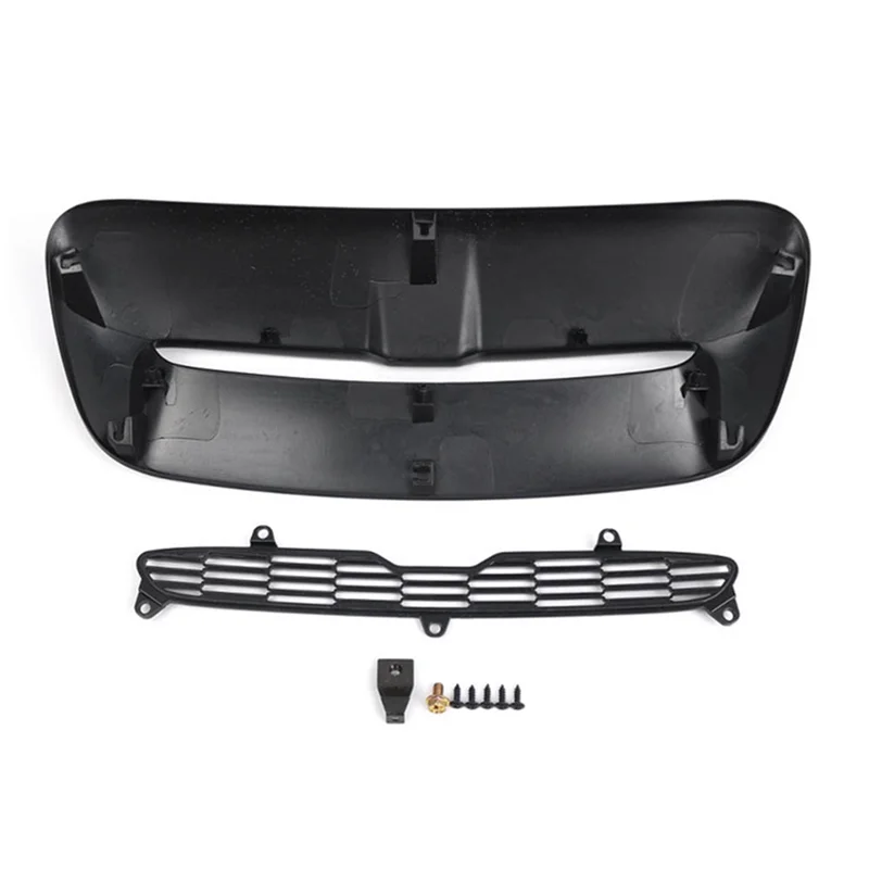 미니 쿠퍼 S R55 R56 R57 R58 07-13용 AB61-후드 스쿱 에어 아웃렛 벤트 커버 트림 ABS 블랙 글로스 프론트 엔진 보닛 1세트