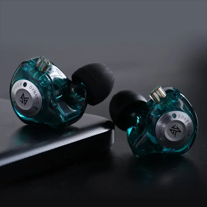 KZ EDX PRO X High-Fidelity Bass Earbuds with Noise Cancelling and 2-PIN Cable