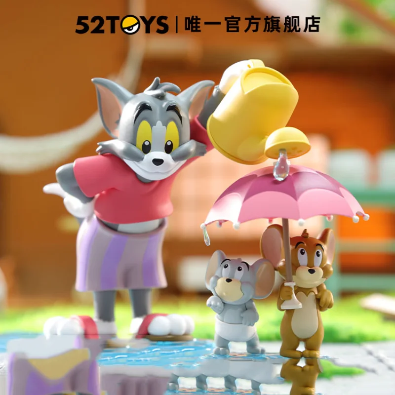 

TOM and JERRY Daily Life Series 2 Blind Box Surprise Box Original Action Figure Cartoon Model Mystery Box Collection Girls Gift