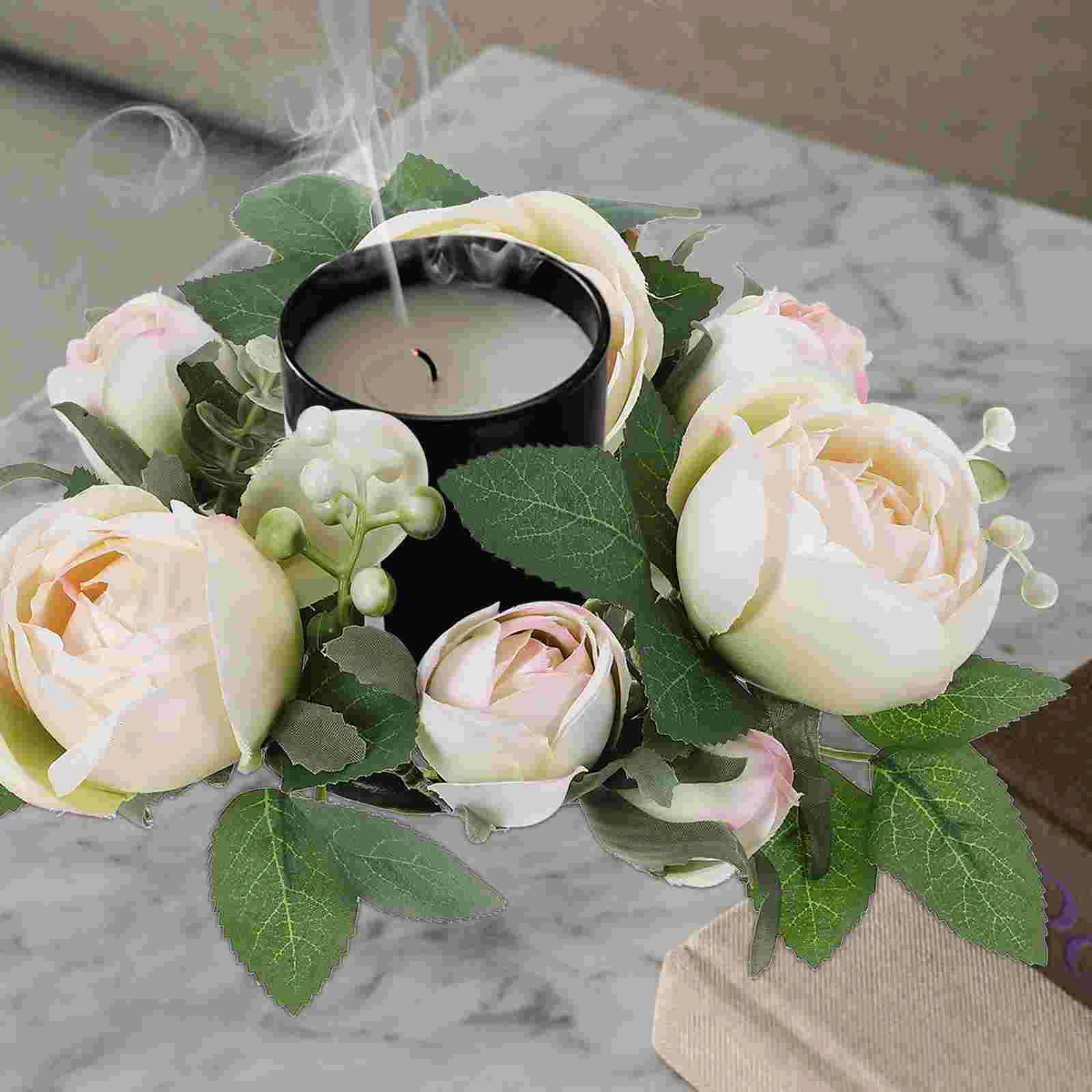 Fiori artificiali Forma di orso Forma di rosa, Orsacchiotto Decorazione regalo rosa, Regalo per