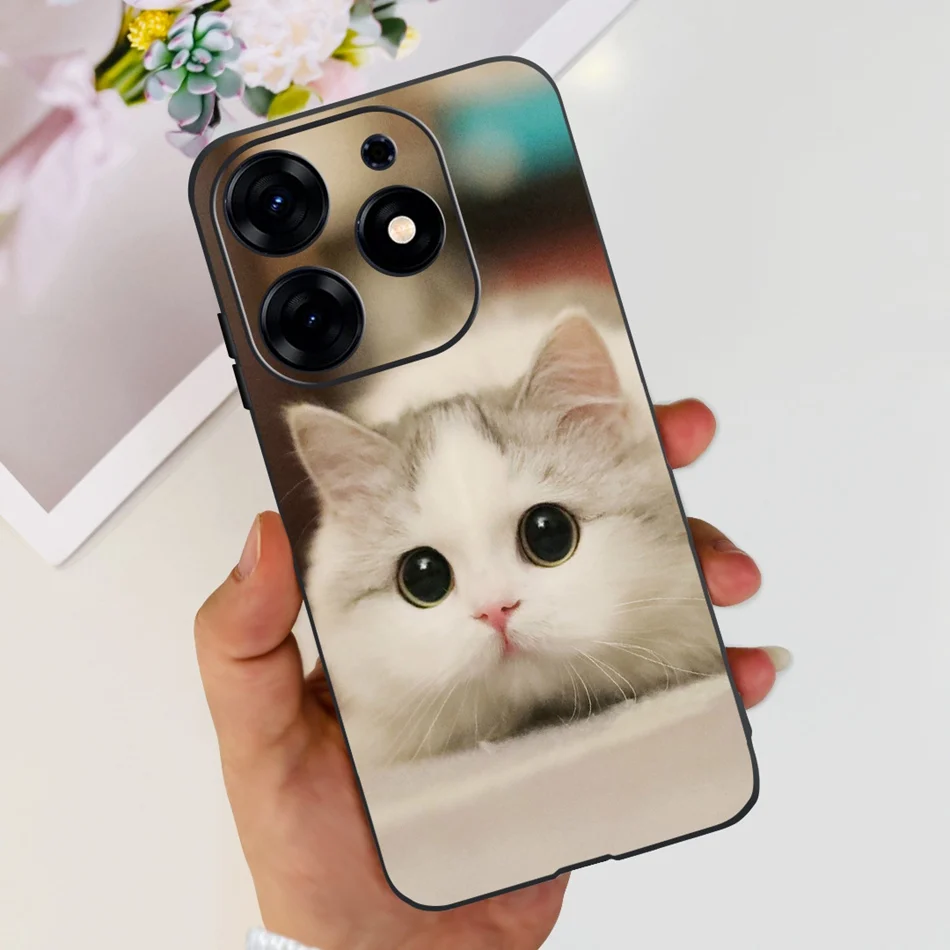 Elegant Fashion Print Soft Silicone TPU Phone Case -