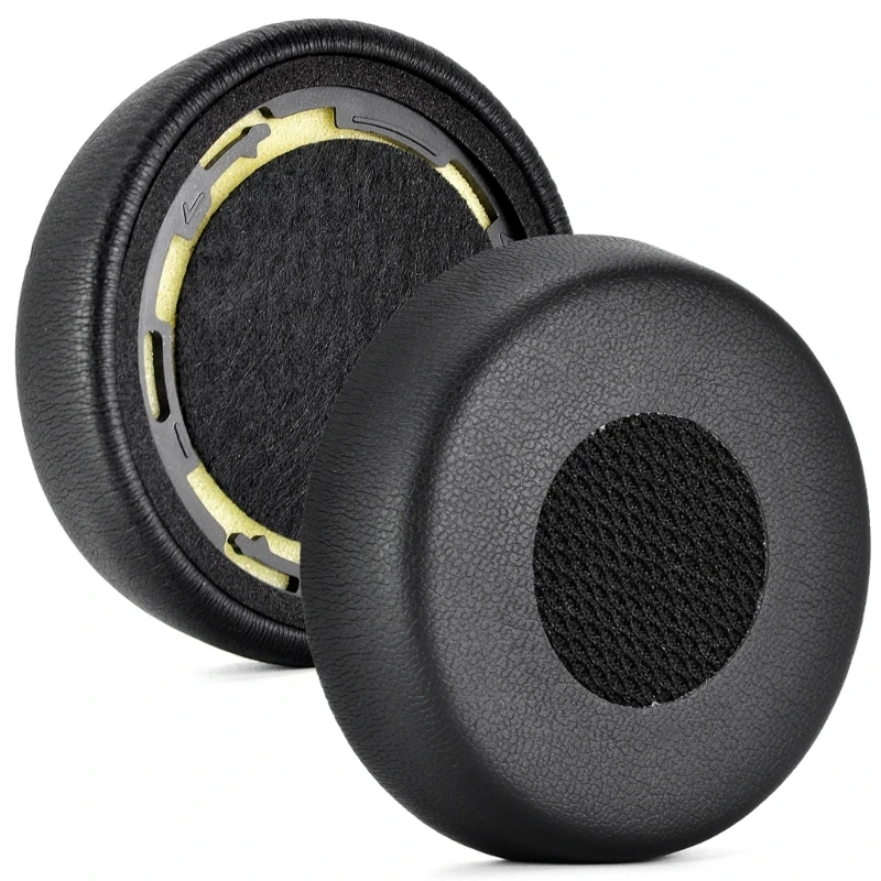 Durable Ear Pads for Evolve 75 75+ Headphone Sleeves Earmuffs Easily Replaced Ear Pads Isolate Noise Sleeves Earpads