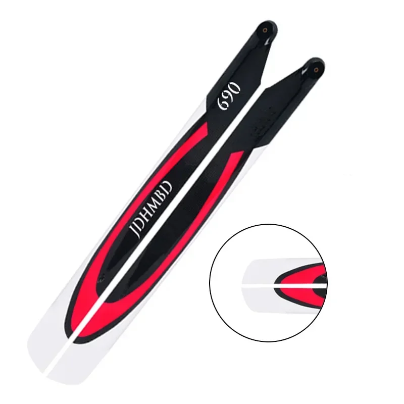 Lightweight Carbon Fiber RC Helicopter Main Blade - Multiple Size Options