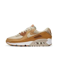 Nike Air Max 90 Unisex Brown Cushioning Cushioning Breathable Retro Waffles rest Gump Running Shoes 1