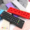 1PC Silicone Baby Toys TV Remote Control Shape Teether Toy BPA Free Silicone Teething Chewing Toy Sensory Baby Accessories 5
