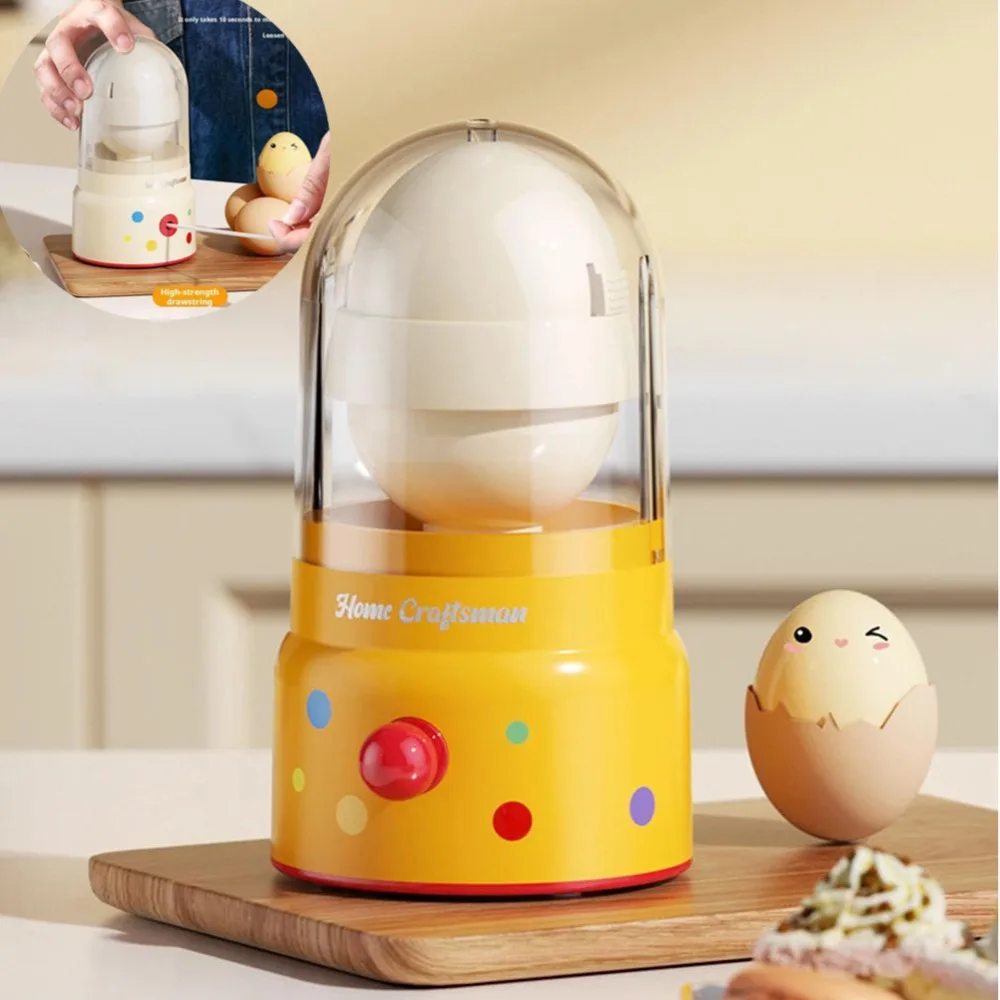 Egg Yolk Shaker Portable Egg Yolk Mixer Manual Gadgets Shaker Mixer Egg Puller Scrambler Gadget Cooking Baking Kitchen Tools