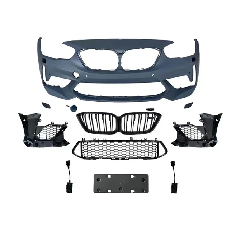 Materiale Pp Mtech Paraurti Anteriore Paraurti Posteriore Minigonne Laterali Kit Carrozzeria Per Bmw Serie 1 F29Mc 2011-2018