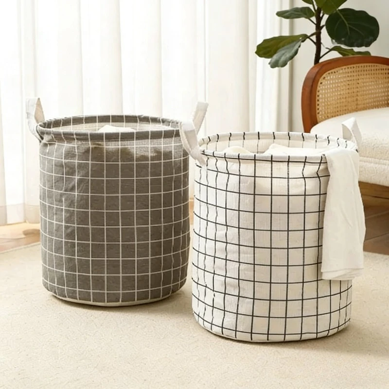 Enhanced Collapsible Laundry and Storage Basket - Large, Foldable, Waterproof Organizer
