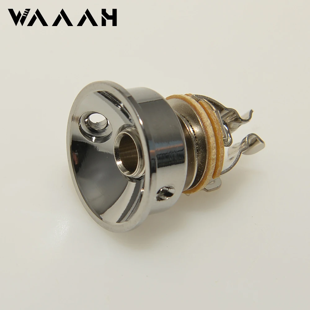 

1pcs Electric Guitar Jack Brass Vintage Plug Socket For Tele Electric Guitar