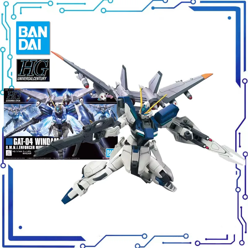 

BANDAI Anime HG 1/144 Windam GAT-04 New Mobile Report Gundam Assembly Plastic Model Kit Action Toys Figures Gift