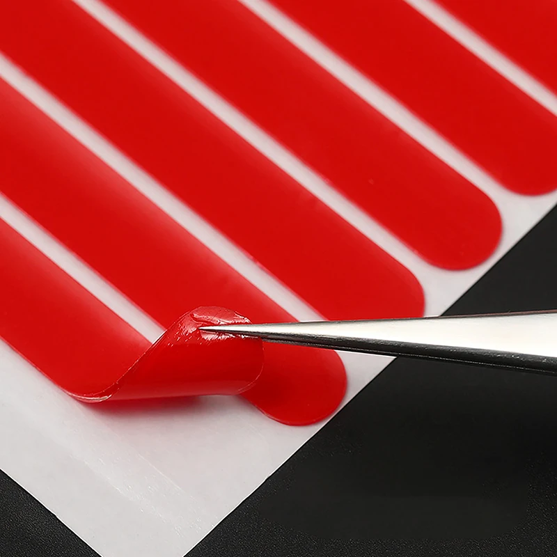 Clear Nail Adhesive Tape False Nails Display Stand Glue Stickers Double-sided Pasted Manicure Practice Showing Tools 24/40Pcs nail stickers nail art tools nail glue tape