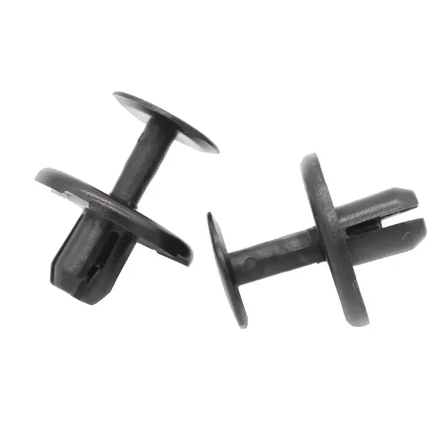 90467-07214 100 Pcs Nylon Clip Car Accessories 20mm X 9mm Black Nylon Fender Liner Retainer Fits Into 7mm Hole 3