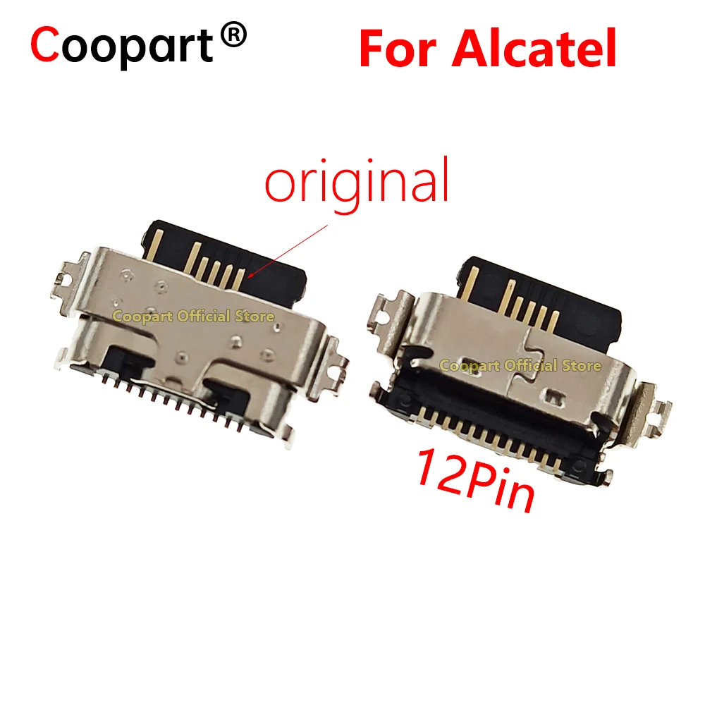 

5-100 шт., USB-коннектор для зарядки портов Alcatel 3X 2020 2019 5061 OT 5061U 5061A 5048 5048A 5086 5086Y TypeC