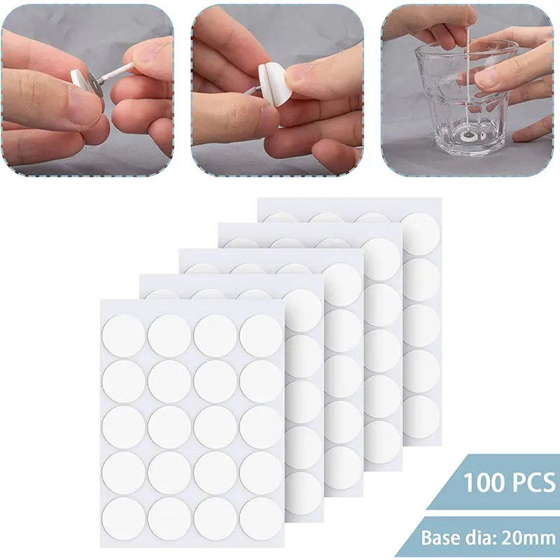 Candle Wicks Candle Wick Stickers Wick Centering Device for DIY Soy Beeswax Making
