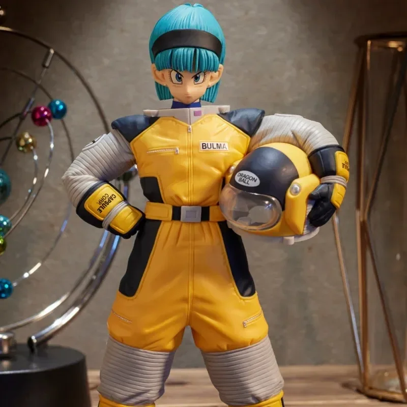 

Anime Dragon Ball Z Bulma Namek Action Figure Space Suit Bulma Figures Collection 19.5cm Figurine Model Statue Doll Gift Toys