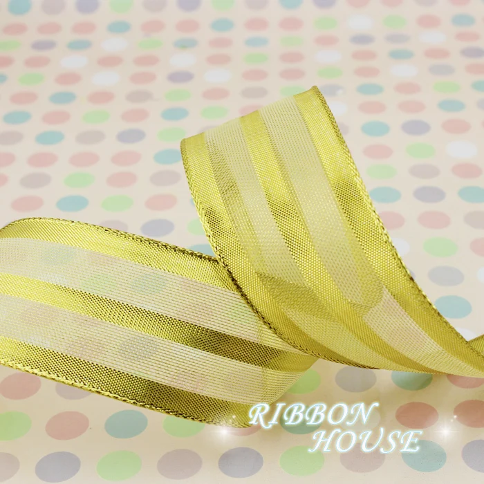 Description Picture 6 of item(5 Yards/roll)4 cm Wide Gold Embossed Ribbon Gift Flower Package Festival Party Wedding Decoration Handicraft Production DIY