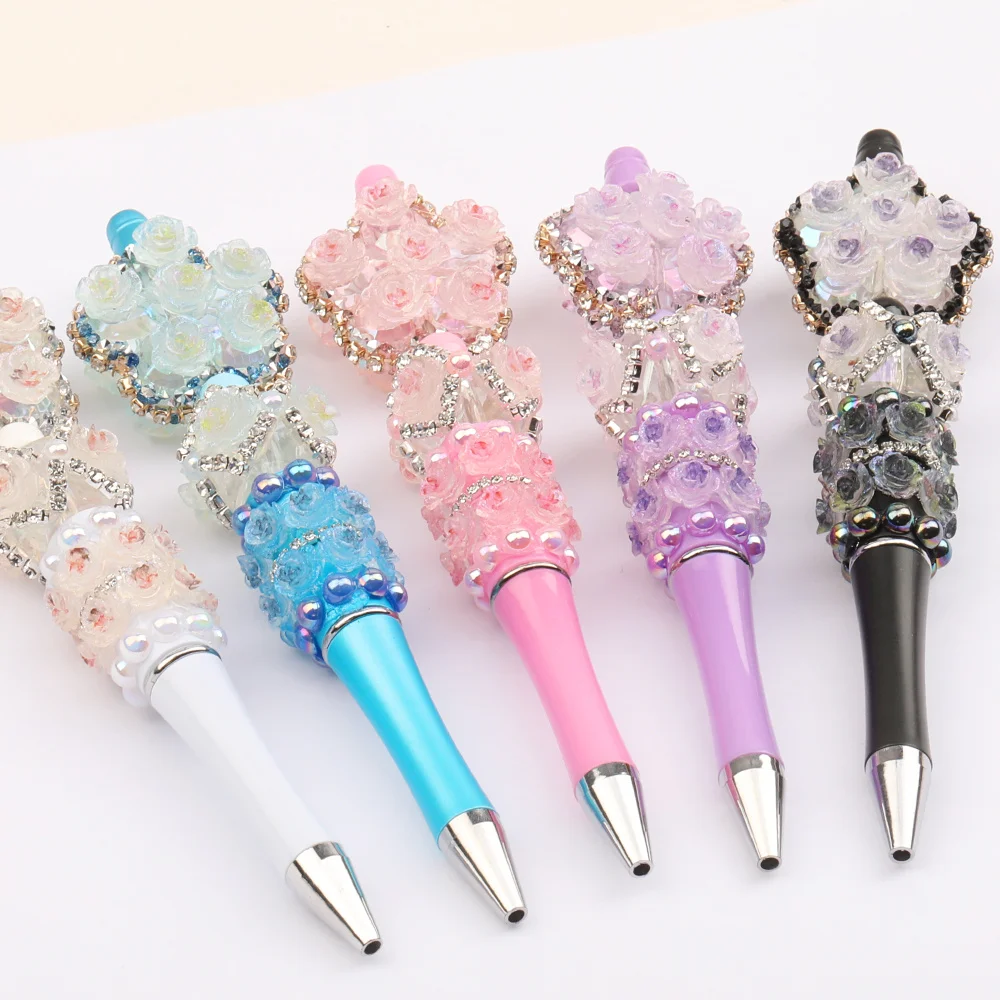 Cordial Design 5Pcs 32*140MM Cute Pens/Jewelry Findings & Components/DIY Beaded Pen Accessories/Beadable Pen Findings #16417 - cordial