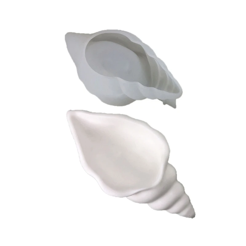 

E0BF Sea Snail Silicone Resin Mold Unique Home Decor Epoxy Mold Seashells Shape
