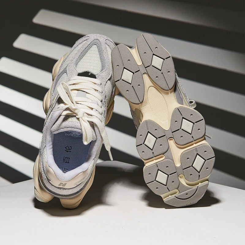 Ultra-Lightweight Breathable Sports Shoes – Golden Brown