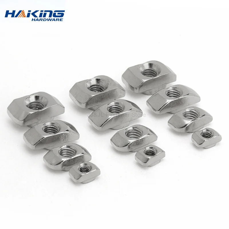 Dadi A Martello M3/M4/M5 Per Profili Alluminio 2020 – Drop In T-Nut, Confezione Uxcell - Foto 3
