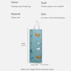 Hanging Storage Bags Waterproof Fabric Beautiful And Elegant Portable Extraction Bag Wall Mounted Garbage Bag Home Grocery Bag 5