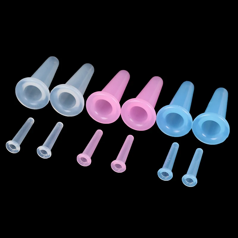 Massage Vacuum Cupping Set 4 Pcs Silicone Face Cuping Therapy Cup Anti Cellulite Body Massage Health Care vacuum cupping sets