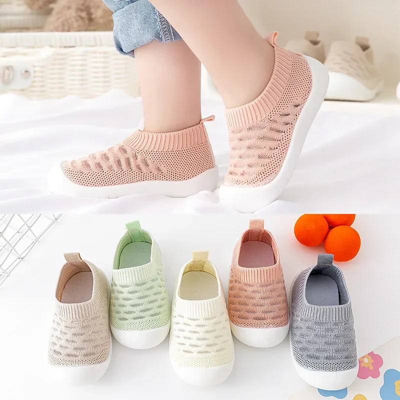 

Summer Breathable Baby Shoes Soft Soled Toddlers Children's shoes first walkers