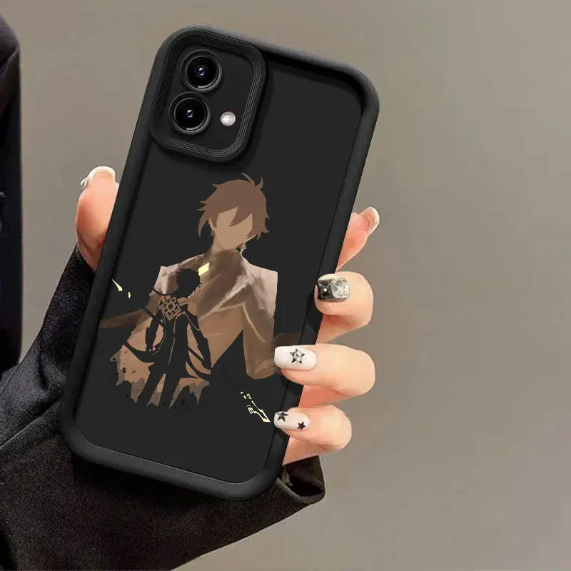 Genshin Impact Anime Phone Case - Stylish and Durable Protective Cover