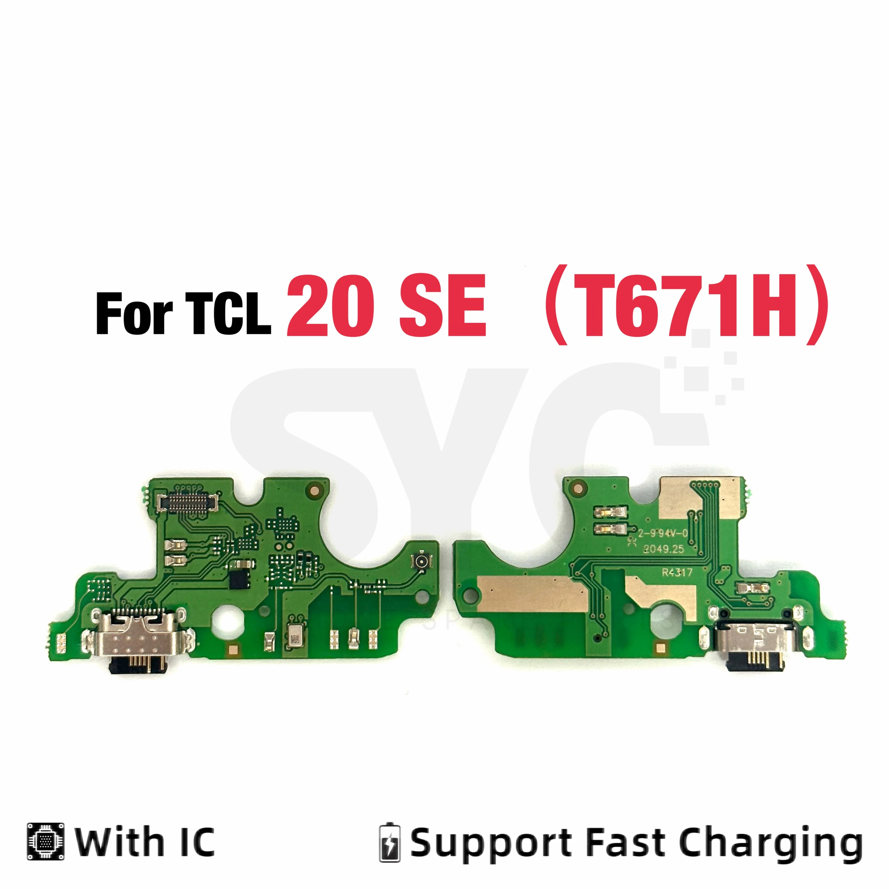 Flex Connexion Pour TCL 20 SE T671H - Câble Plat Bouton Home Et Lecteur D'empreinte Neuf