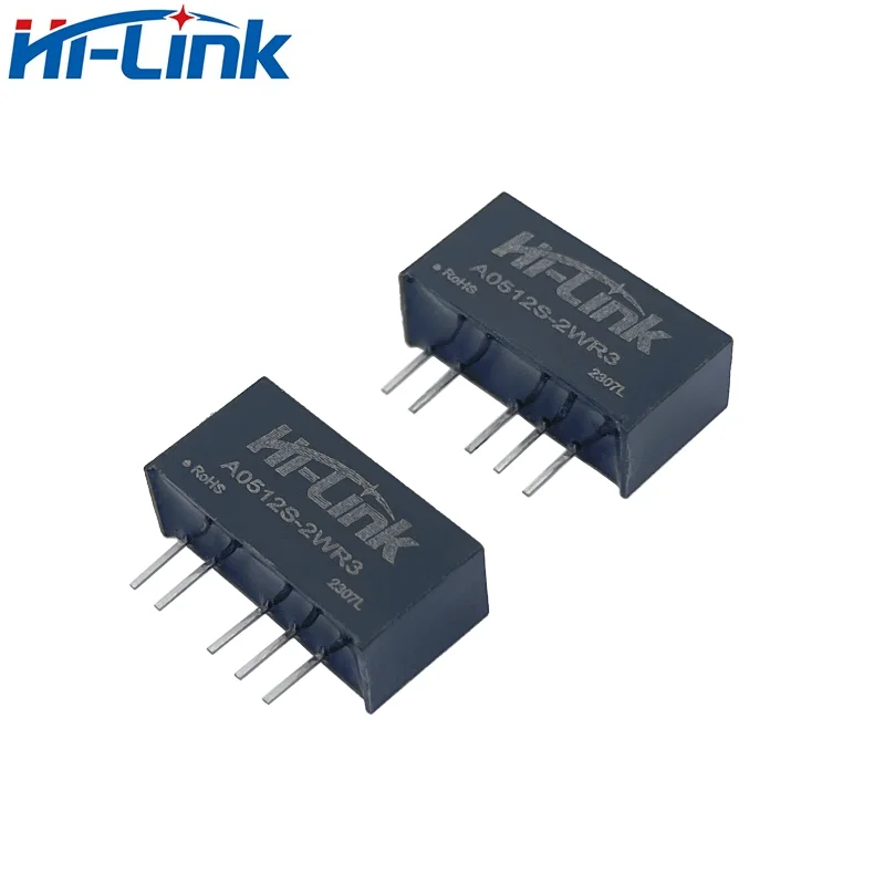 

50 шт., Hi-Link интеллектуальный модуль питания для бытовой электроники, 2 Вт, от 5 В до 12 В, 1500 В постоянного тока, 83 мА