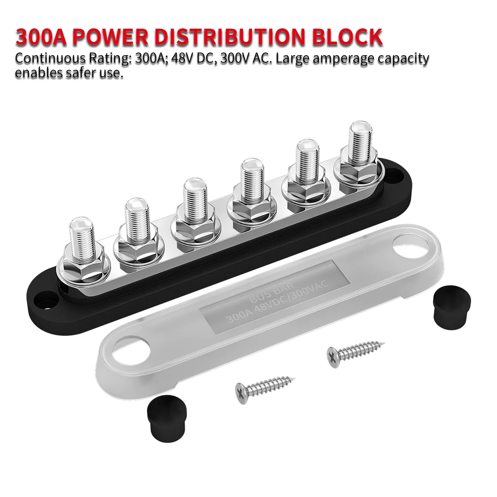 Alvolta M8 4 Point 300A Busbar Black